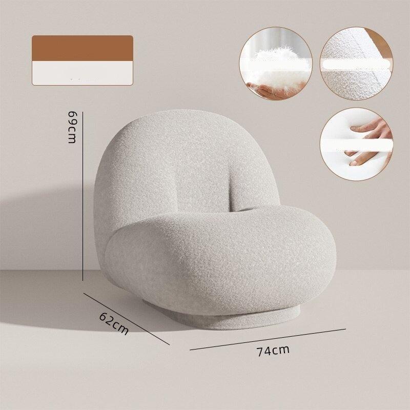 ChandeliersDecor.com-Sofa Chairs and Stools-Velvet Sofa Chair: Luxurious Seating for Comfort and Style