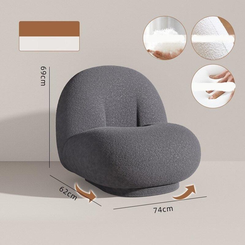 ChandeliersDecor.com-Sofa Chairs and Stools-Velvet Sofa Chair: Luxurious Seating for Comfort and Style