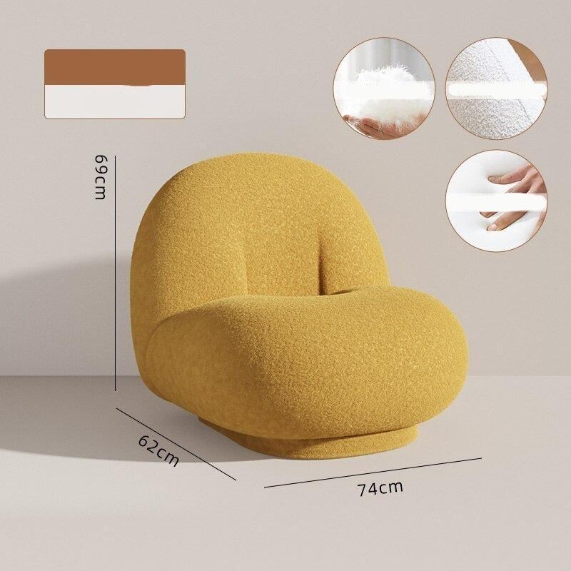 ChandeliersDecor.com-Sofa Chairs and Stools-Velvet Sofa Chair: Luxurious Seating for Comfort and Style