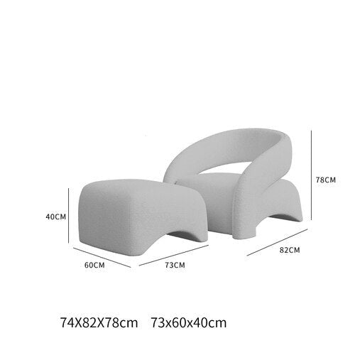 ChandeliersDecor.com-Sofa Chairs and Stools-Velvet Sofa Chair: Luxury Comfort for Your Home