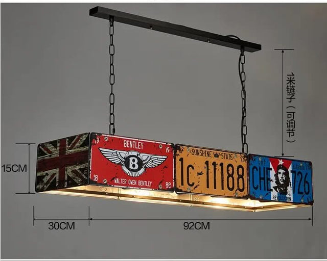 Vintage Iron Retro Pendant Lamp - Home Decor-ChandeliersDecor.com