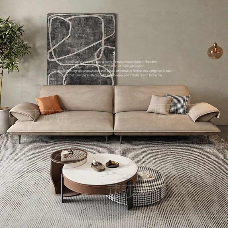 ChandeliersDecor.com-Sofa Set-Vintage Luxury Oak Designer Sofa Set