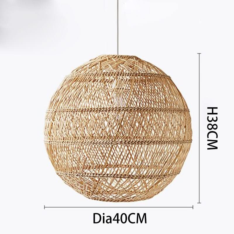 Vintage Rattan Lamp-ChandeliersDecor.com