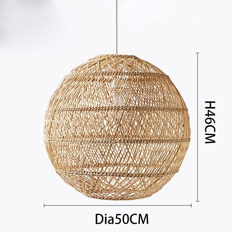 Vintage Rattan Lamp-ChandeliersDecor.com