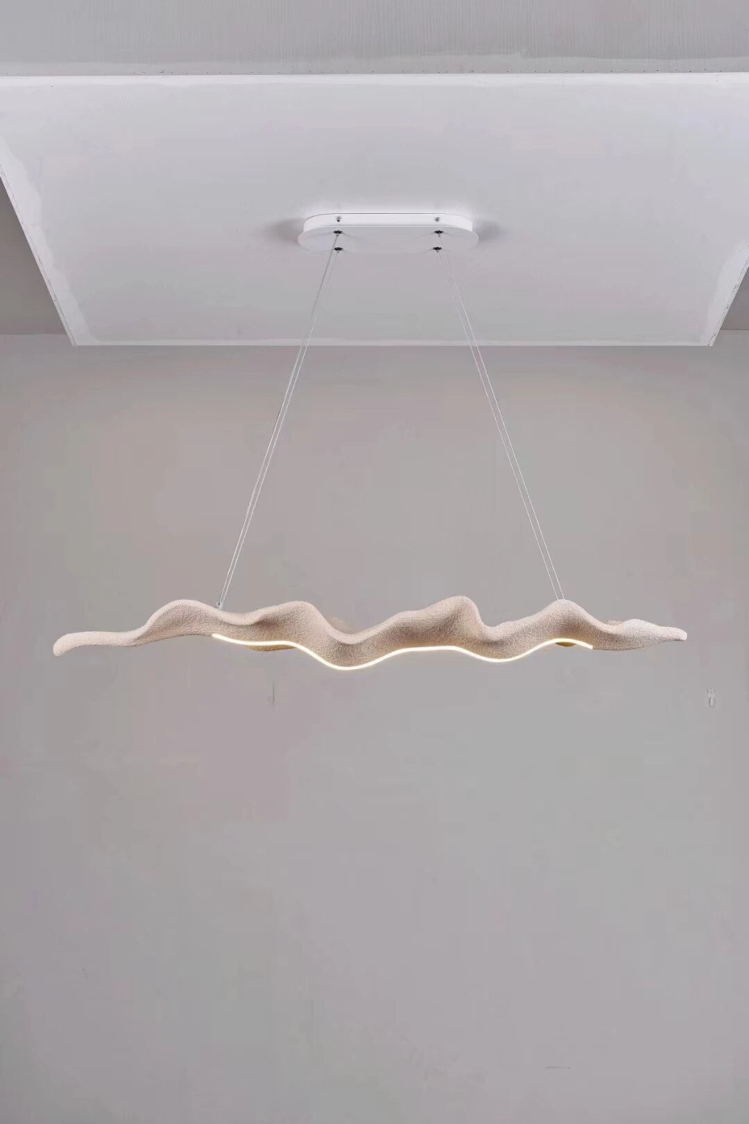 ChandeliersDecor.com-Kitchen Island-Vintage Resin Wood Leaf Pendant Lights - Indoor Decor Lighting