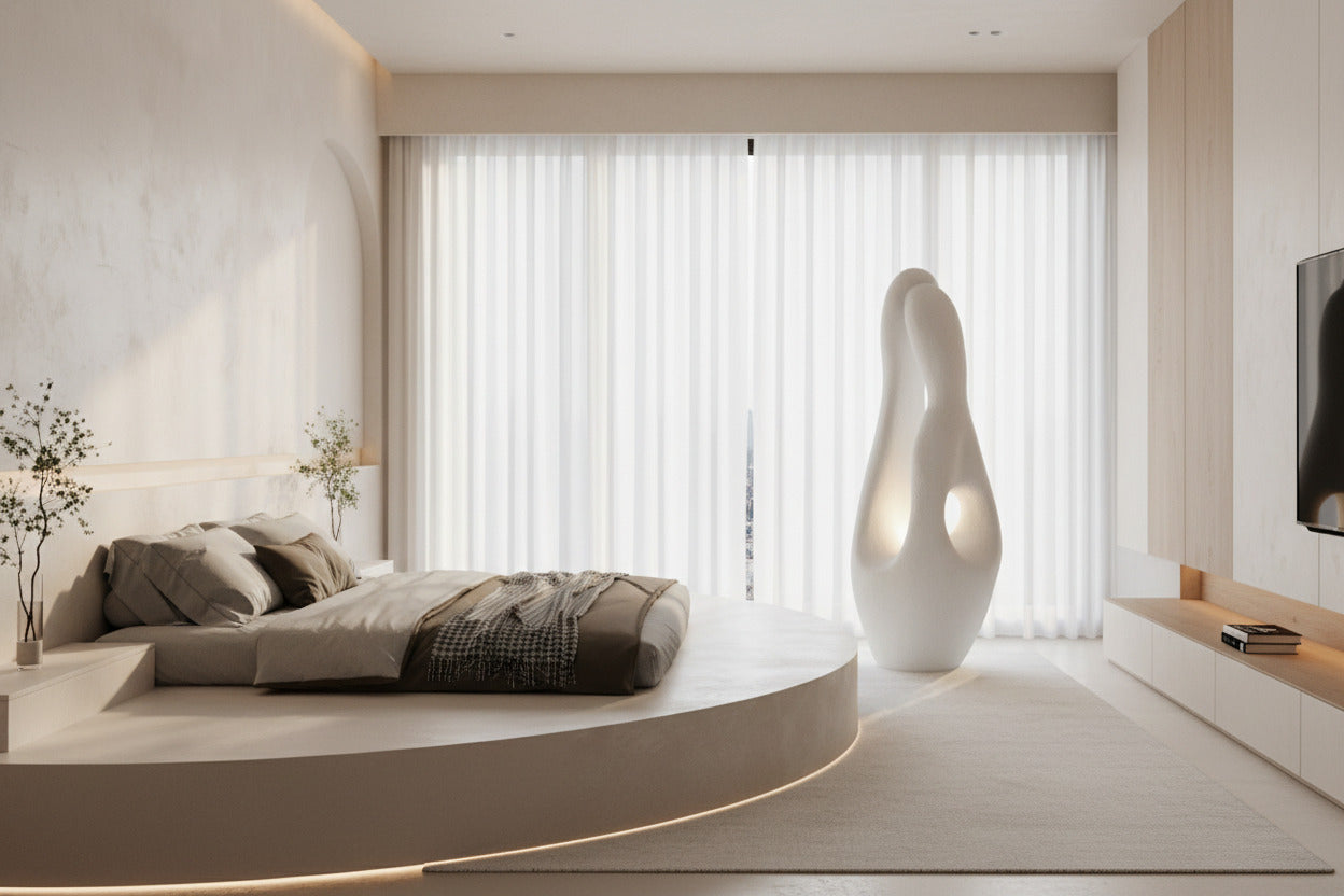 Wabi Sabi Floor Lamp - Simple Elegance for your Interiors-ChandeliersDecor.com