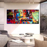 ChandeliersDecor.com-Wall Posters-Wall Street Movie Smoking Man Canvas Wall Art