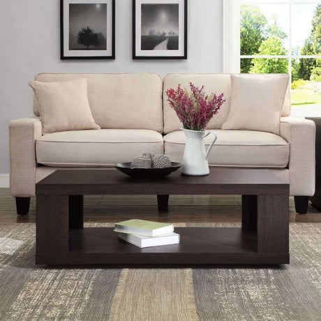 ChandeliersDecor.com-Coffee Tables-Walnut Cage Center Table