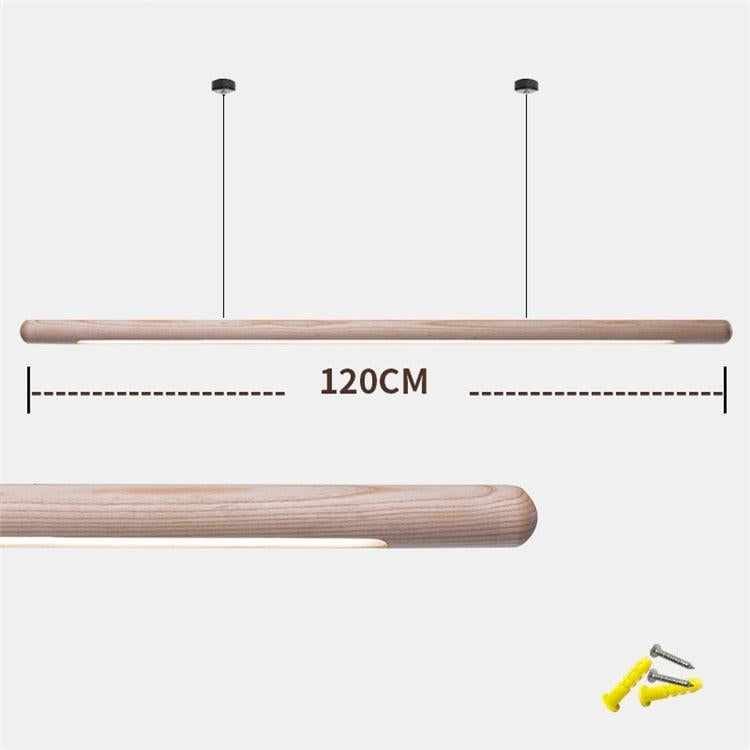 ChandeliersDecor.com-Kitchen Island-Walnut Hanging Light: Unique and Stylish Lighting Solution