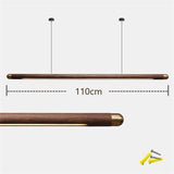 ChandeliersDecor.com-Kitchen Island-Walnut Hanging Light: Unique and Stylish Lighting Solution