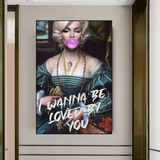 ChandeliersDecor.com-Wall Posters-Wanna be Loved - Marilyn Poster: Express Your Admiration