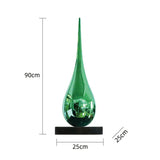 ChandeliersDecor.com-Supreme Sculptures-Water Drop Electroplated Ornament Home Decor