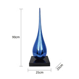 ChandeliersDecor.com-Supreme Sculptures-Water Drop Electroplated Ornament Home Decor