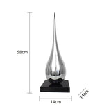 ChandeliersDecor.com-Supreme Sculptures-Water Drop Electroplated Ornament Home Decor
