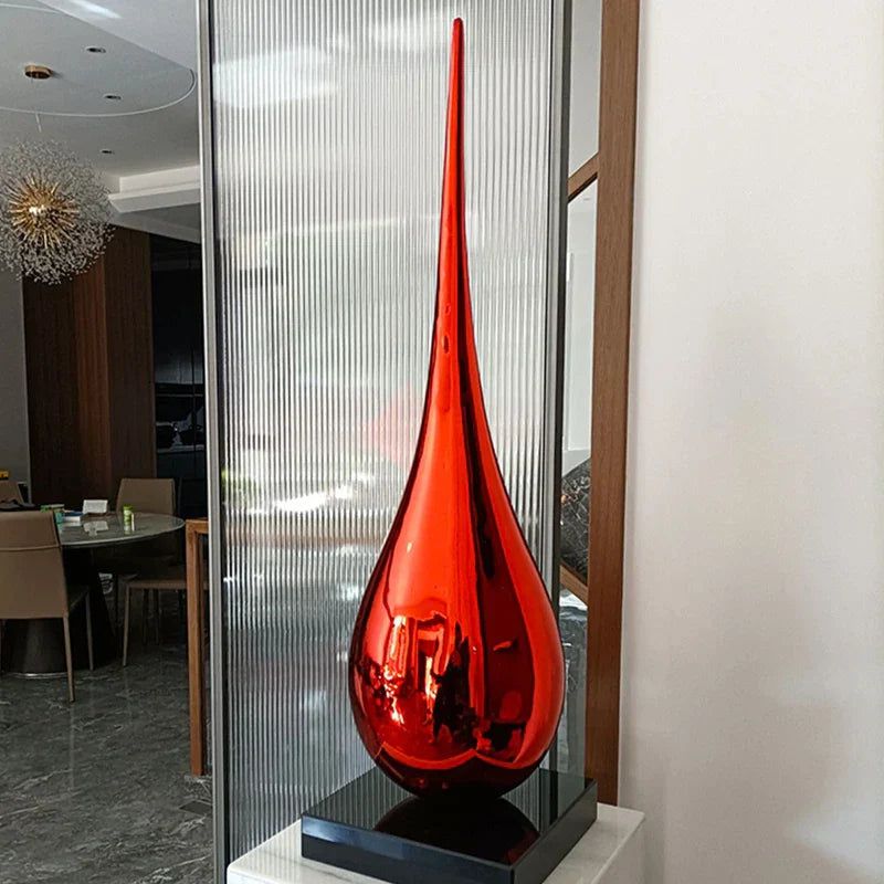 ChandeliersDecor.com-Supreme Sculptures-Water Drop Electroplated Ornament Home Decor