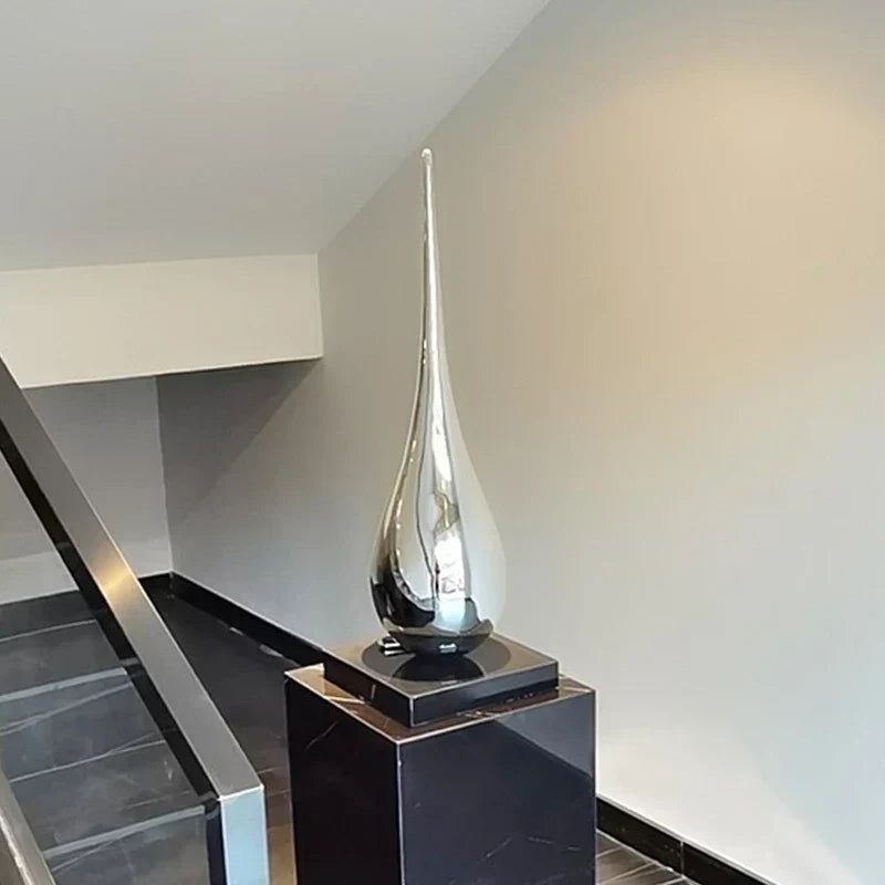 ChandeliersDecor.com-Supreme Sculptures-Water Drop Electroplated Ornament Home Decor