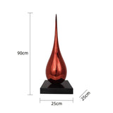 ChandeliersDecor.com-Supreme Sculptures-Water Drop Electroplated Ornament Home Decor