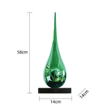 ChandeliersDecor.com-Supreme Sculptures-Water Drop Electroplated Ornament Home Decor