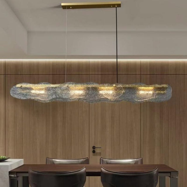 Water Ripple Glass Art Chandelier: Exquisite and Unique-ChandeliersDecor.com