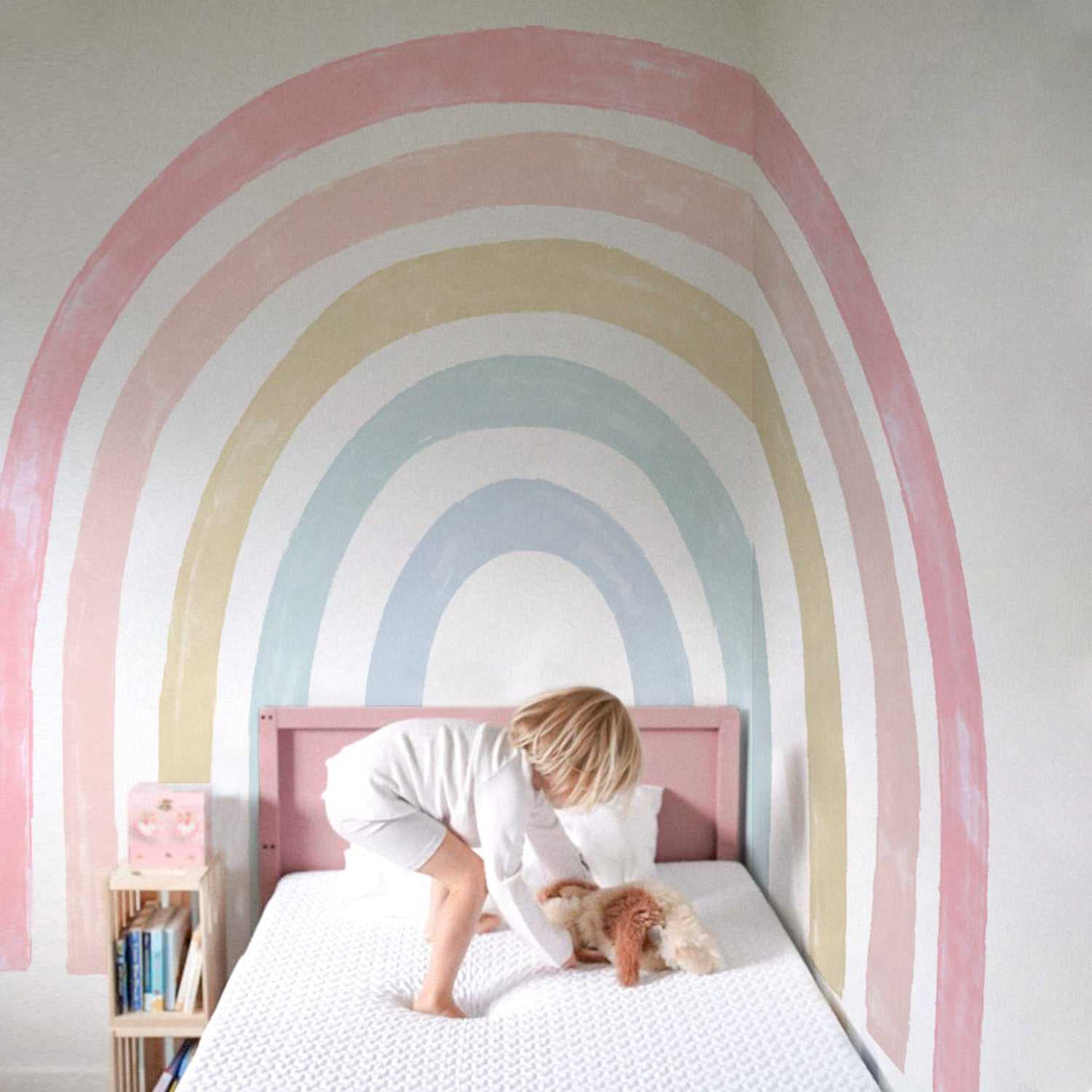 ChandeliersDecor.com-Watercolour Rainbow Wall Stickers