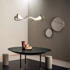 ChandeliersDecor.com-Kitchen Island-Wave Chandelier: Stylish Lighting for Any Space