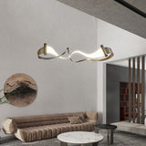 ChandeliersDecor.com-Kitchen Island-Wave Chandelier: Stylish Lighting for Any Space