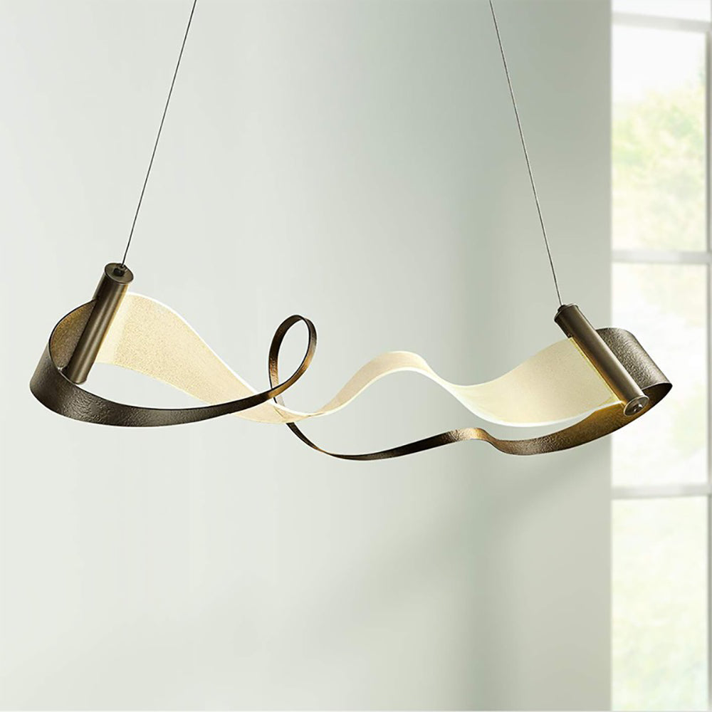 ChandeliersDecor.com-Kitchen Island-Wave Chandelier: Stylish Lighting for Any Space