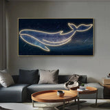 ChandeliersDecor.com-LED Wall Art-Whale LED Wall Lamp - Creative Art Decor