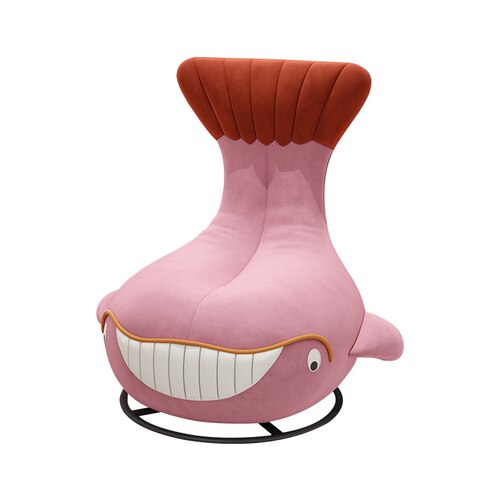 ChandeliersDecor.com-Sofa Chairs and Stools-Whale Sofa for Kids Room | Comfortable and Playful Furniture