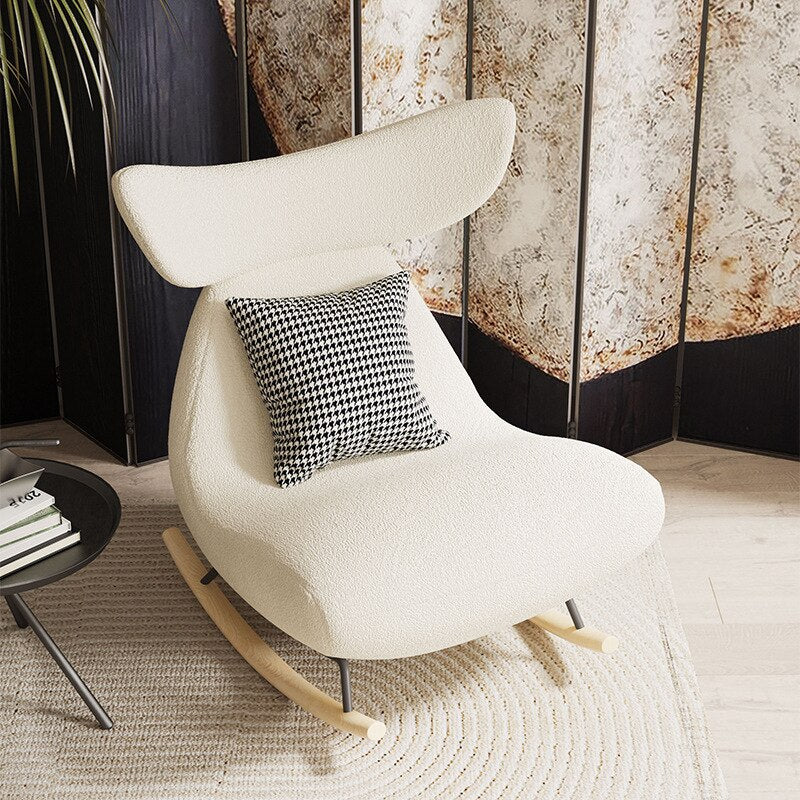 ChandeliersDecor.com-Rocking Chairs-Whale Sofa Rocking Chair - Ideal Seating for Relaxation