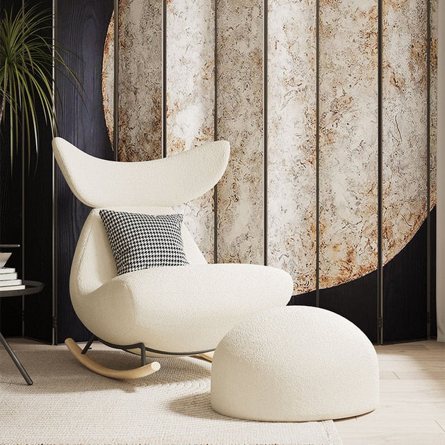 ChandeliersDecor.com-Rocking Chairs-Whale Sofa Rocking Chair - Ideal Seating for Relaxation