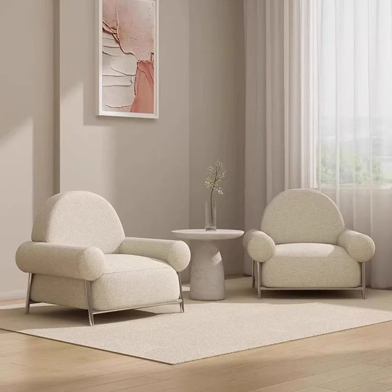ChandeliersDecor.com-Sofa Chairs and Stools-White Poltronas Modern Living Room Chair