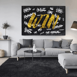 ChandeliersDecor.com-Wall Posters-WIN victory Motivational Art - Canvas Wall Art