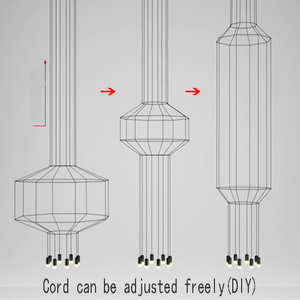ChandeliersDecor.com-Chandeliers-Wireflow LED Chandelier - Illuminate Your Space