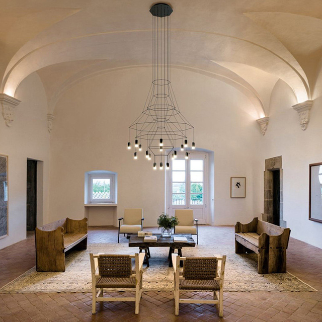 Wireflow LED Chandelier - Illuminate Your Space-ChandeliersDecor.com