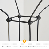 ChandeliersDecor.com-Chandeliers-Wireflow LED Chandelier - Illuminate Your Space