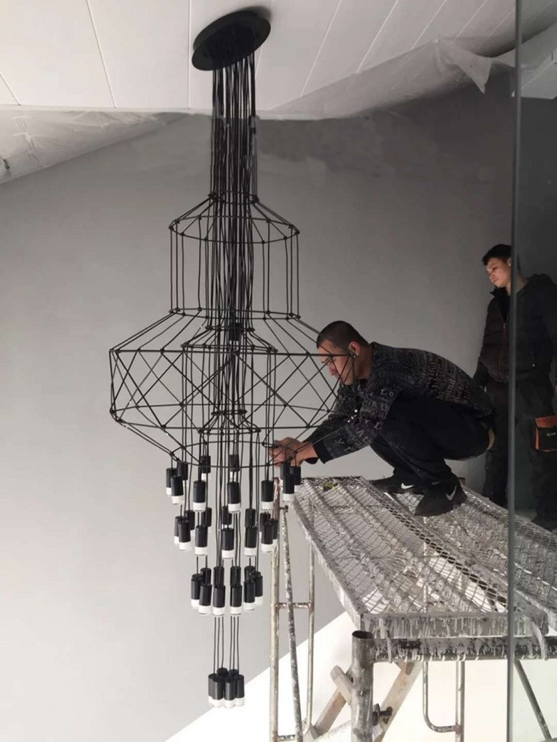 ChandeliersDecor.com-Chandeliers-Wireflow LED Chandelier - Illuminate Your Space