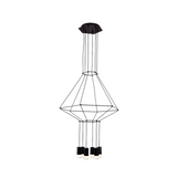 ChandeliersDecor.com-Chandeliers-Wireflow LED Chandelier - Illuminate Your Space