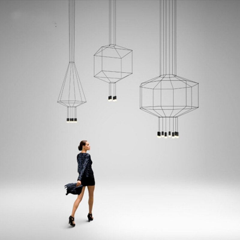 ChandeliersDecor.com-Chandeliers-Wireflow LED Chandelier - Illuminate Your Space