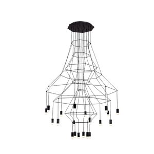 ChandeliersDecor.com-Chandeliers-Wireflow LED Chandelier - Illuminate Your Space
