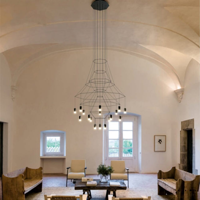 Wireflow LED Chandelier - Illuminate Your Space-ChandeliersDecor.com