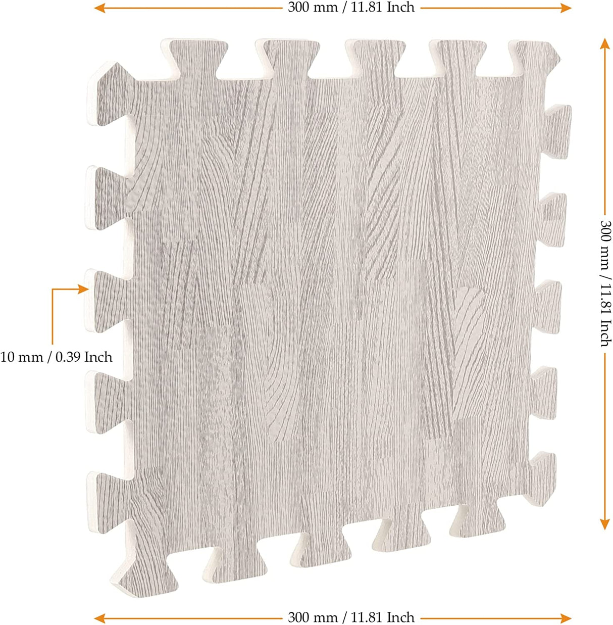 ChandeliersDecor.com-Play Mats-Wood Effect Puzzle Play Mat Tiles: Ideal for Safe Play Areas