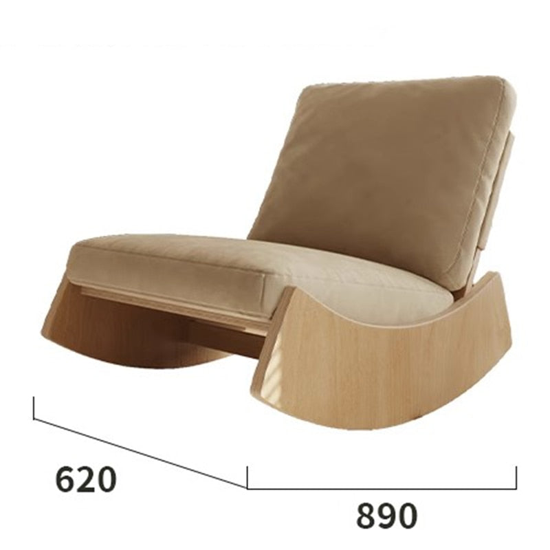 ChandeliersDecor.com-Recliners-Wood Rocking Sofa Chair: Exceptional Comfort and Style