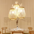 ChandeliersDecor.com-Pendant Lights-Wooden Bird Cage LED Pendant Light - Bird Pendant Light