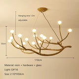 ChandeliersDecor.com-Chandeliers-Wooden Twigs Chandelier - Elegant Lighting for any Space