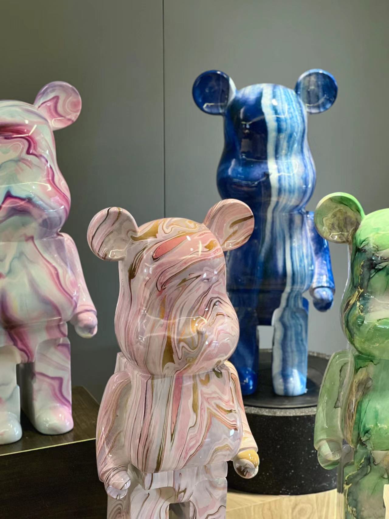 ChandeliersDecor.com-Bearbrick Statues-X Pushead Multi colorX Pushead Multi Color - Bearbrick Statue