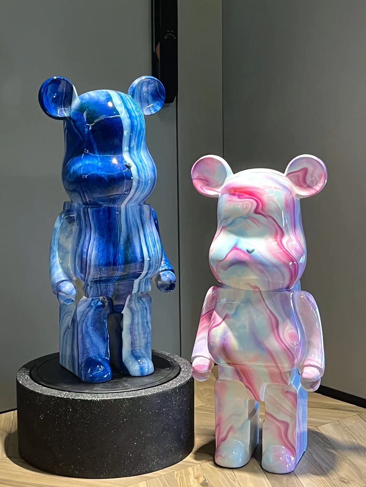 ChandeliersDecor.com-Bearbrick Statues-X Pushead Multi colorX Pushead Multi Color - Bearbrick Statue