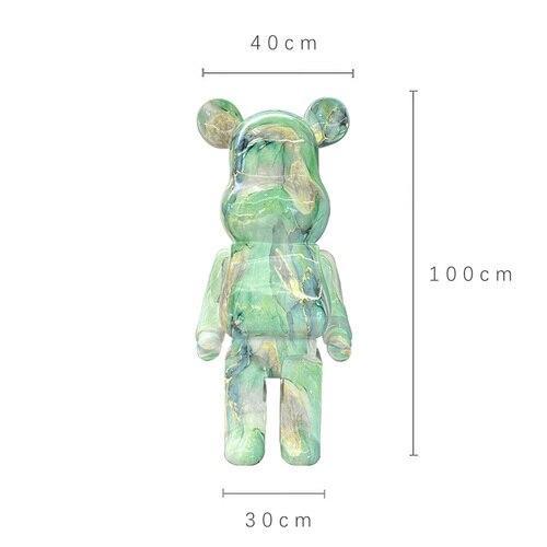 ChandeliersDecor.com-Bearbrick Statues-X Pushead Multi colorX Pushead Multi Color - Bearbrick Statue