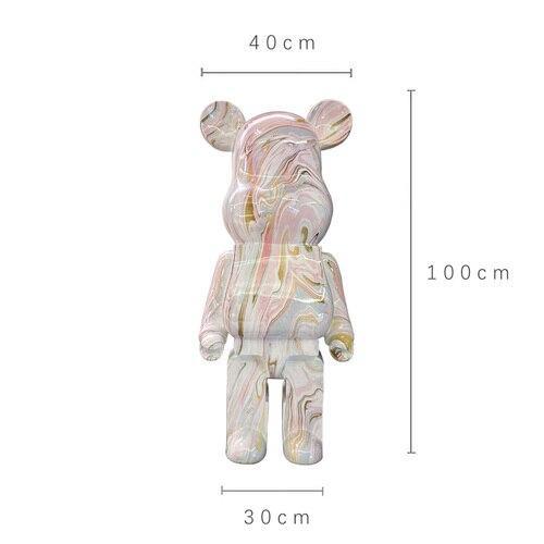 ChandeliersDecor.com-Bearbrick Statues-X Pushead Multi colorX Pushead Multi Color - Bearbrick Statue