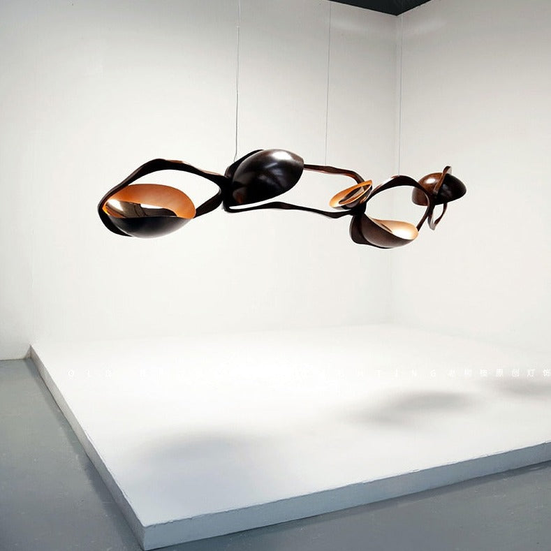 ChandeliersDecor.com-Kitchen Island-XXX LED Rocks Style Chandelier Dining Island